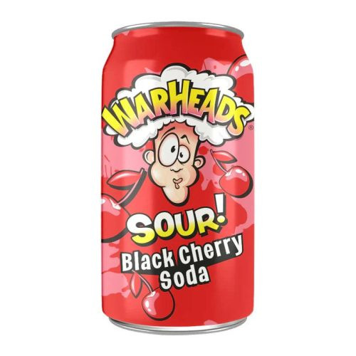 Warheads Warheads Black Cherry Sour Soda 12x330ml