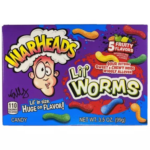 Warheads Warheads Lil' Worms Theatre Box 12x99g