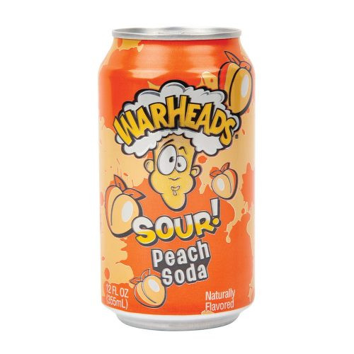 Warheads Warheads Peach Sour Soda 12x330ml